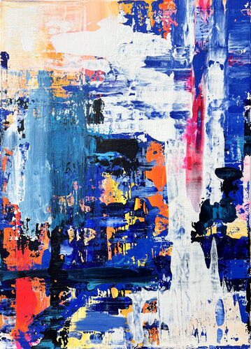 IM:PULS - UNWIDERBRINGLICH by Karin Doering, Painting for Sale on Select