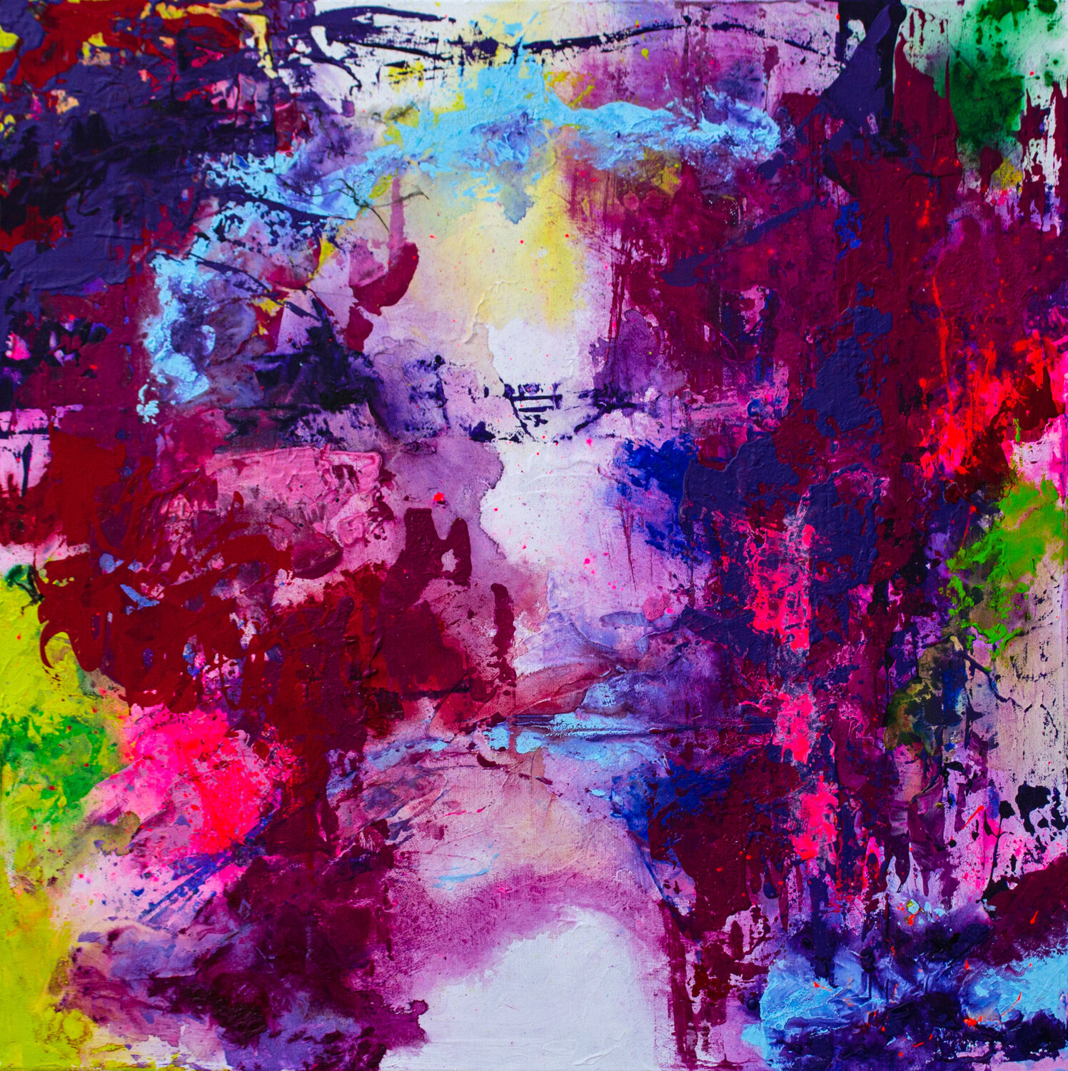 BLUMEN IM FEBRUAR Karin Doering Original painting for sale