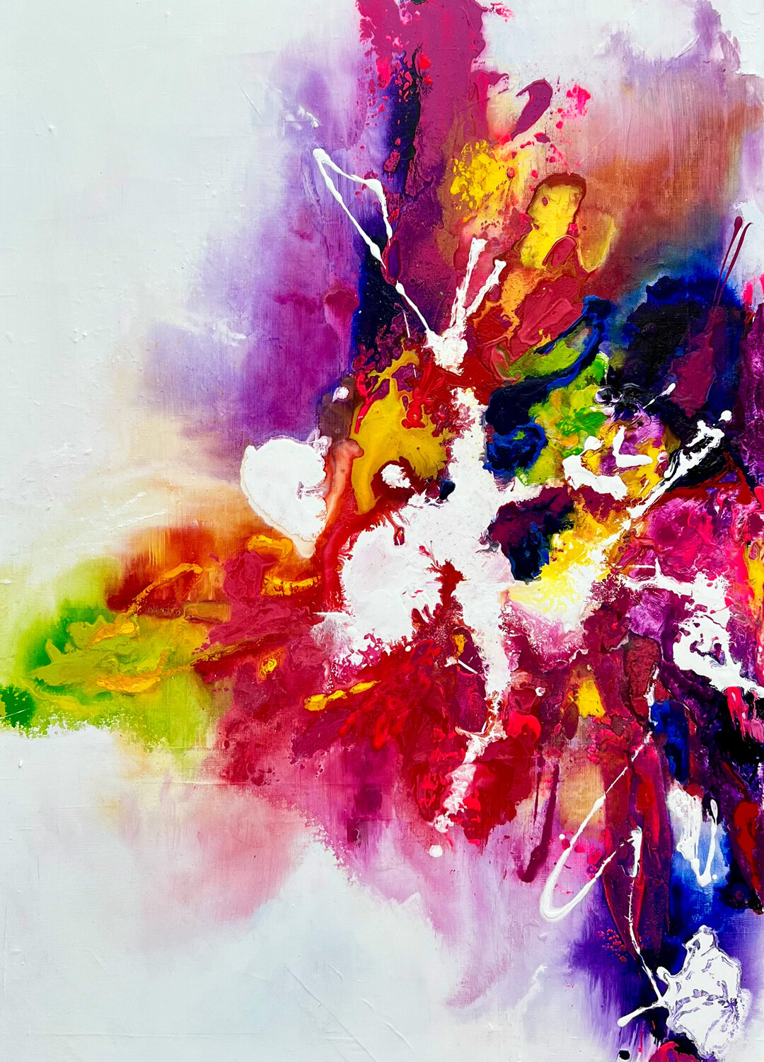 HERZSCHLAG Karin Doering Original painting for sale