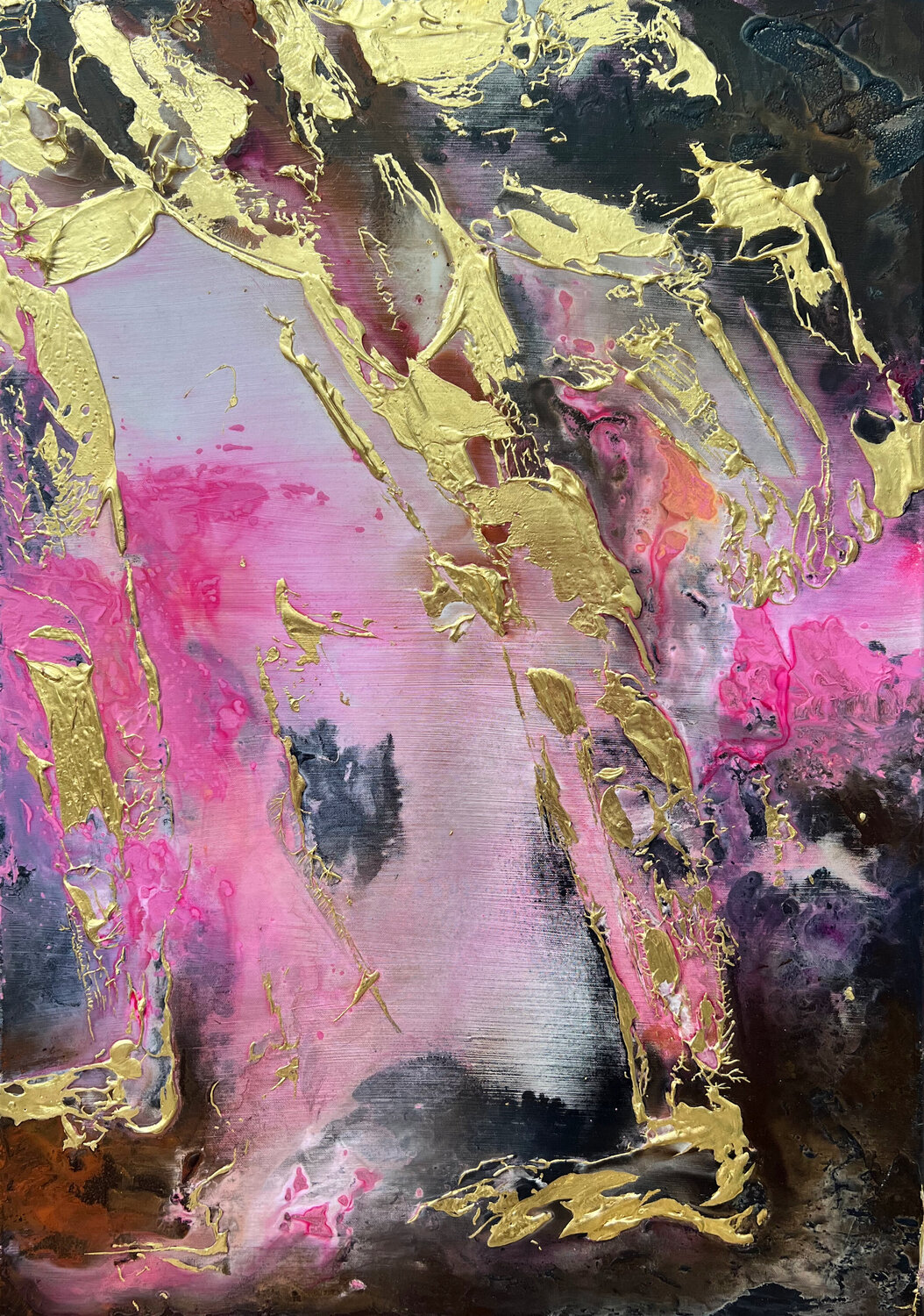 LICHTGESTALT XL [40] Karin Doering Original painting for sale