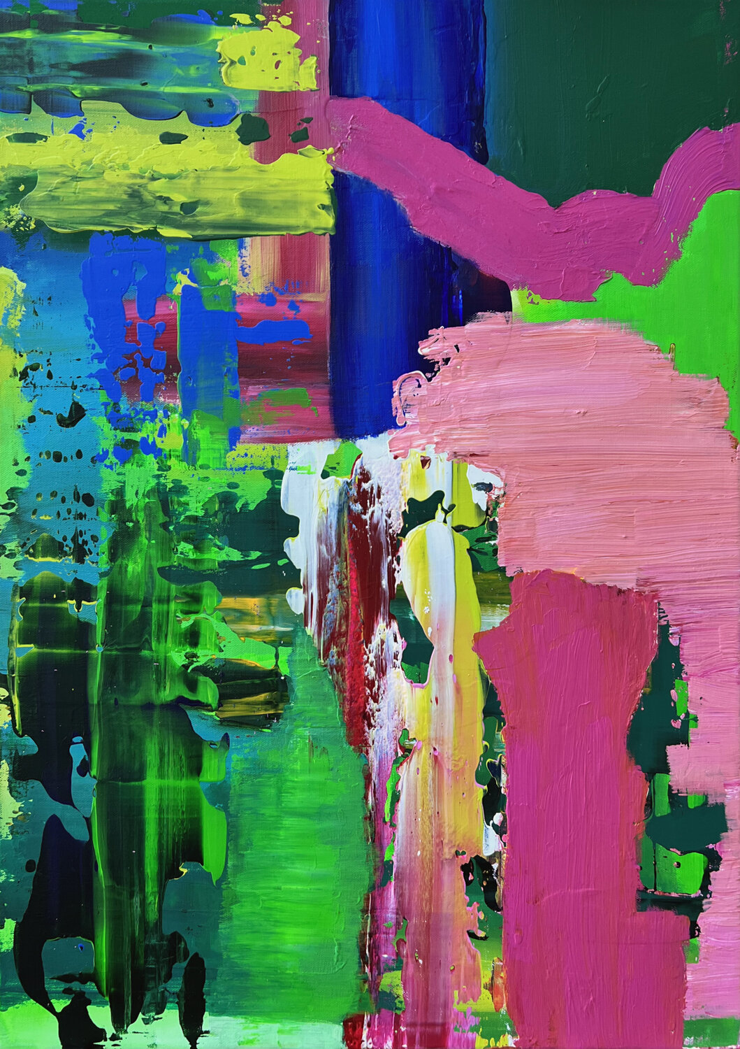IM:PULS - FREIGETANZT Karin Doering Original painting for sale