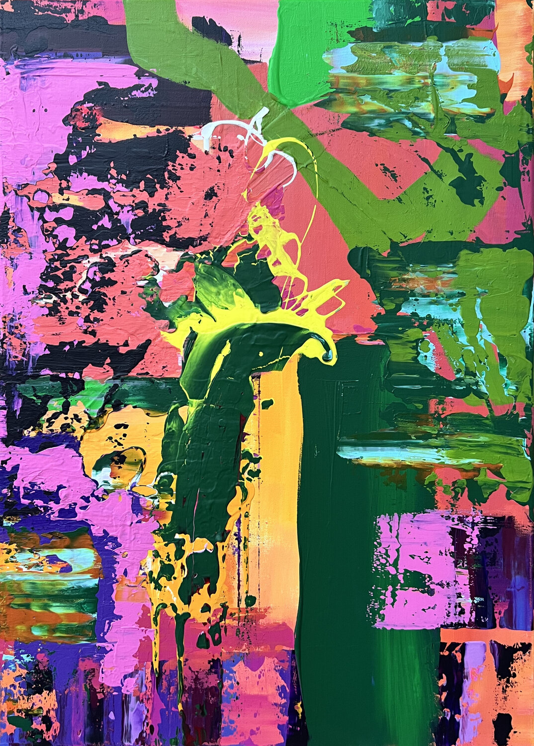 IM:PULS - UNBEDARFT Karin Doering Original painting for sale
