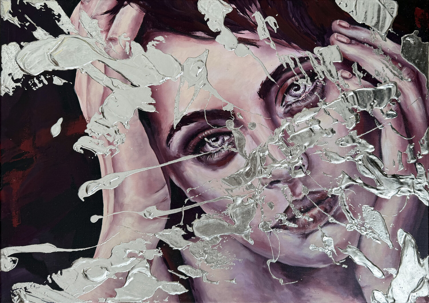 NACHSICHT Karin Doering Original painting for sale