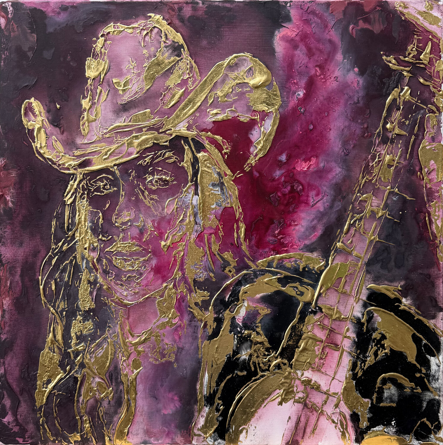 UNAPOLOGETIC Karin Doering Original painting for sale
