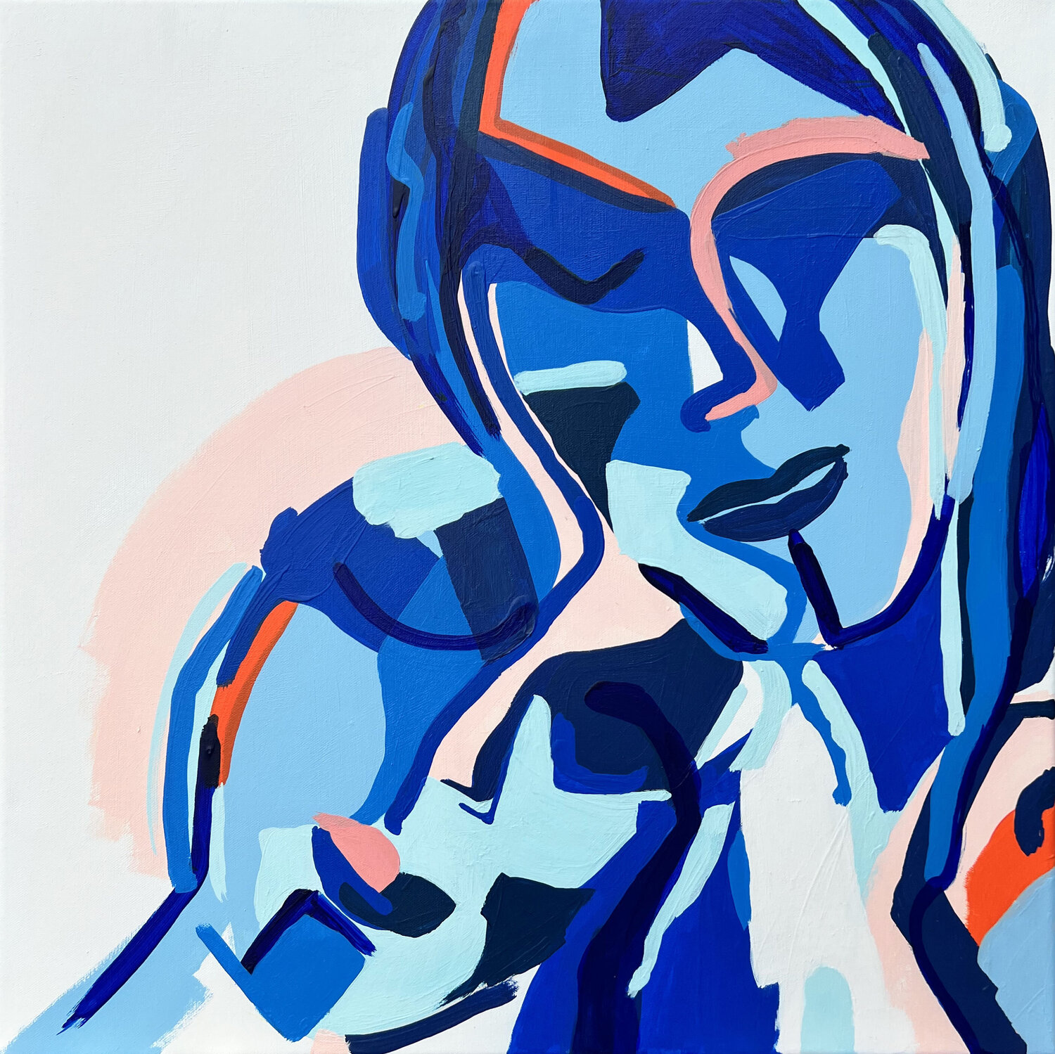 DIALOG - NÄHE Karin Doering Original painting for sale
