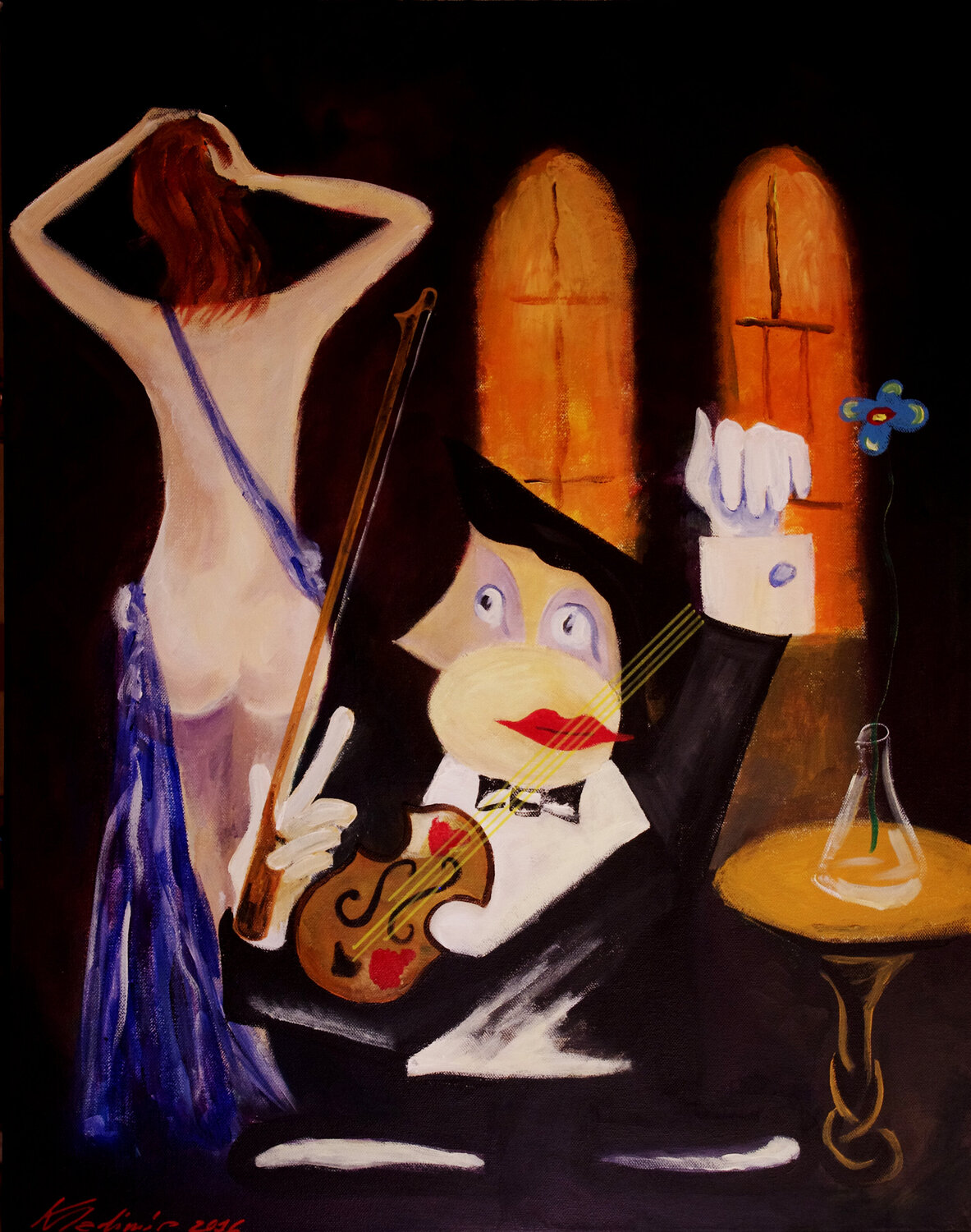 Inspiration Vladimir Kolosov Original painting for sale