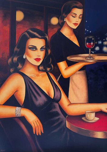 Späte Stunde by Ekaterina Moré, Painting for Sale on Select