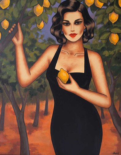 The Secret Garden by Ekaterina Moré, Painting for Sale on Select