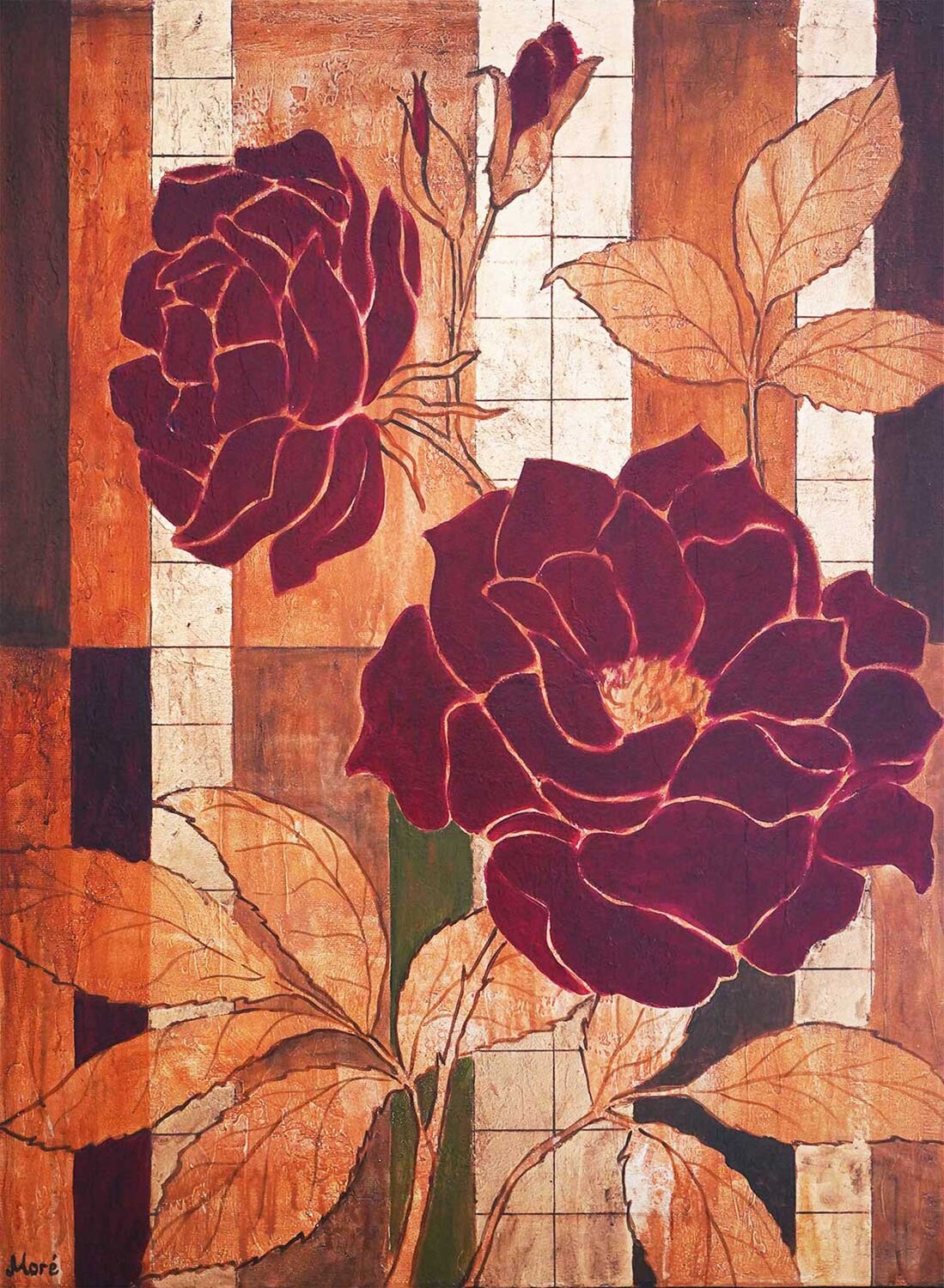 Earthbound Elegance Ekaterina Moré Original painting for sale