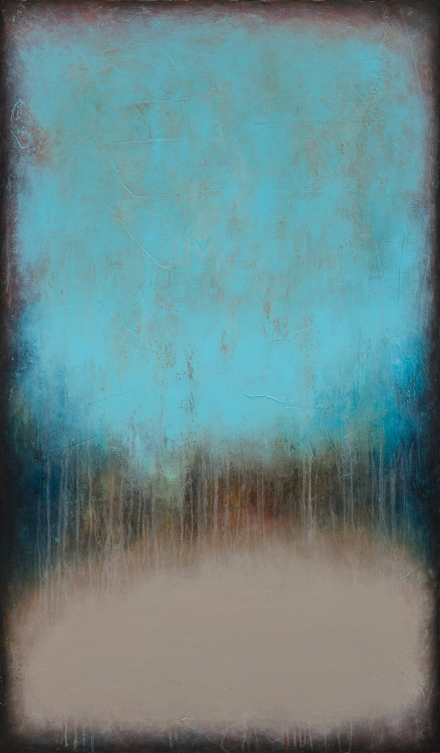 Don't Look Back Lukasz Olek Original painting for sale
