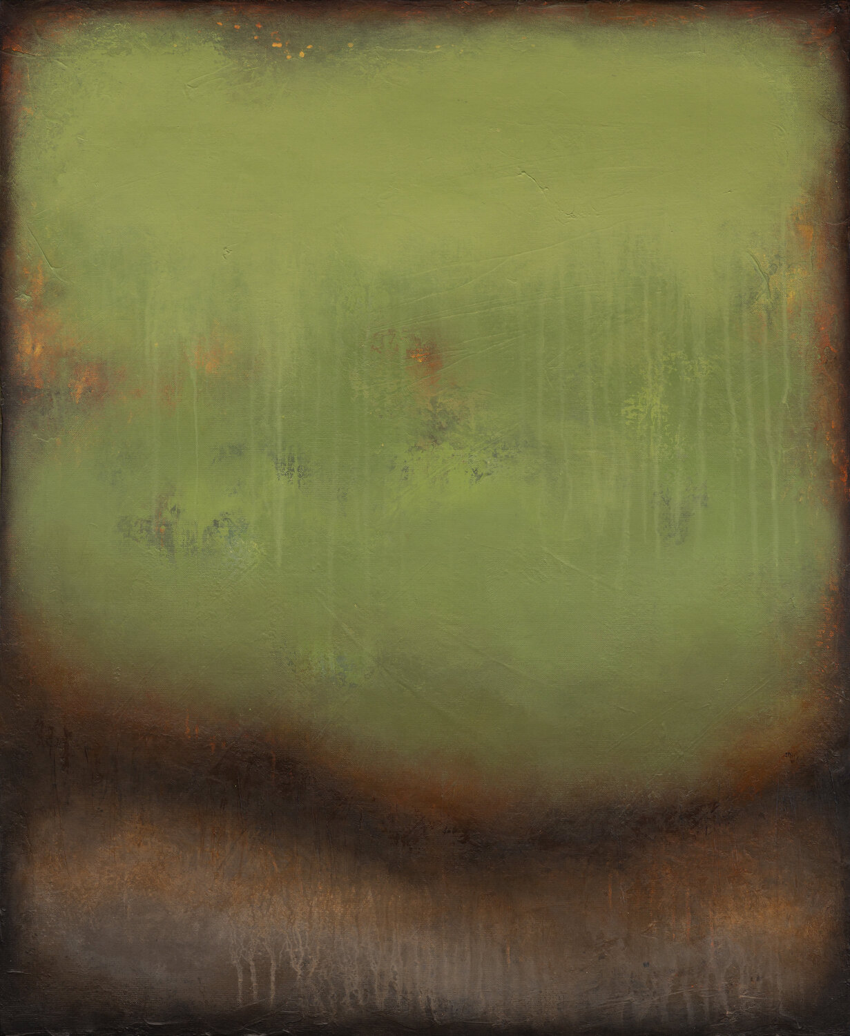 Leave Me At Peace Lukasz Olek Original painting for sale