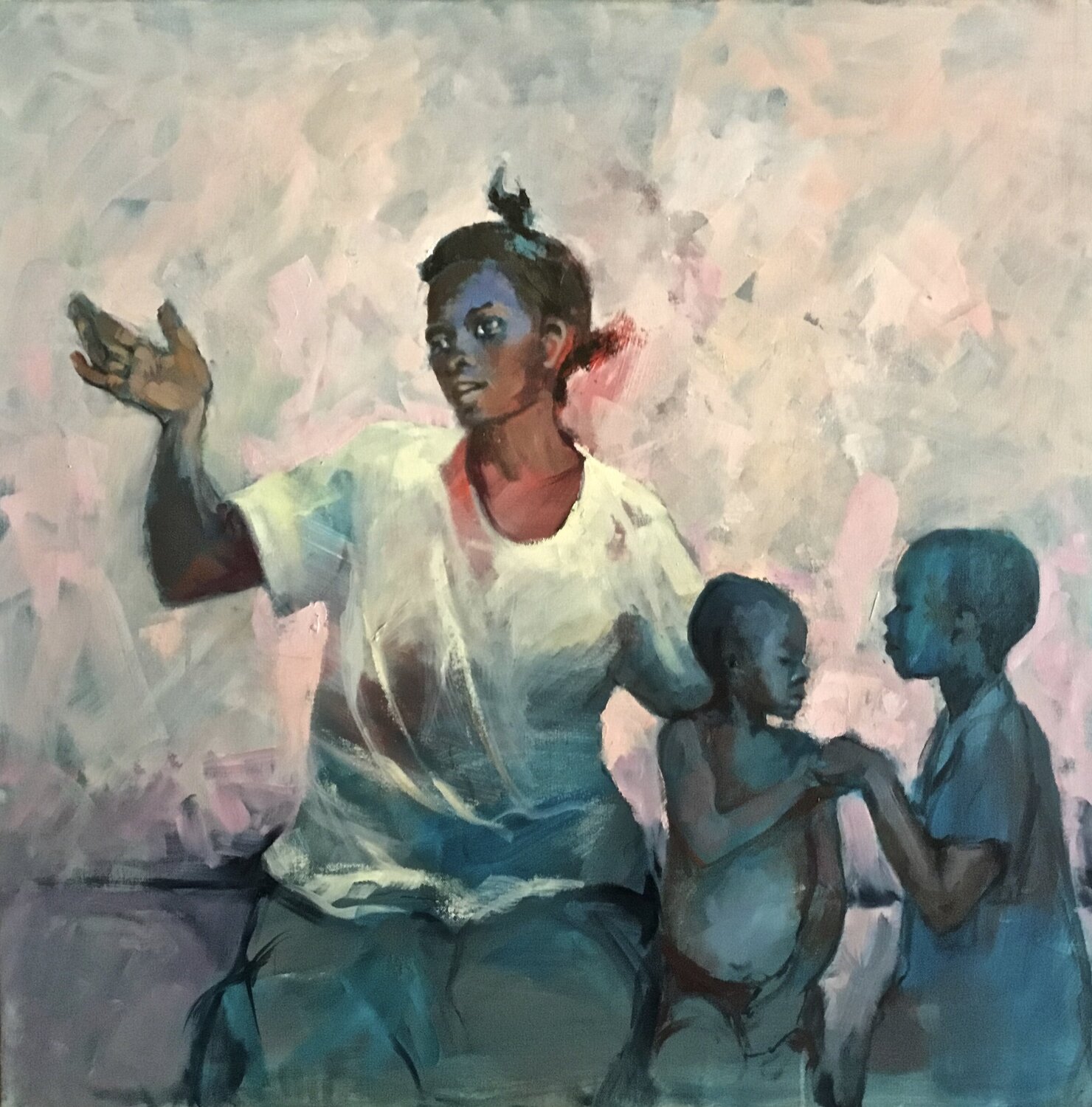 Fatou Florence Dias-Looten Original painting for sale