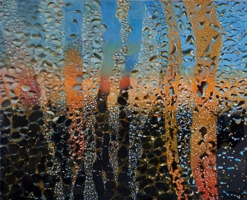 Drops ( Aggregatzustand) by richard jurtitsch, Painting for Sale on Select