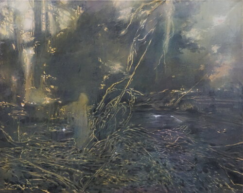Wienerwald ( Waldlichtung) by richard jurtitsch, Painting for Sale on Select
