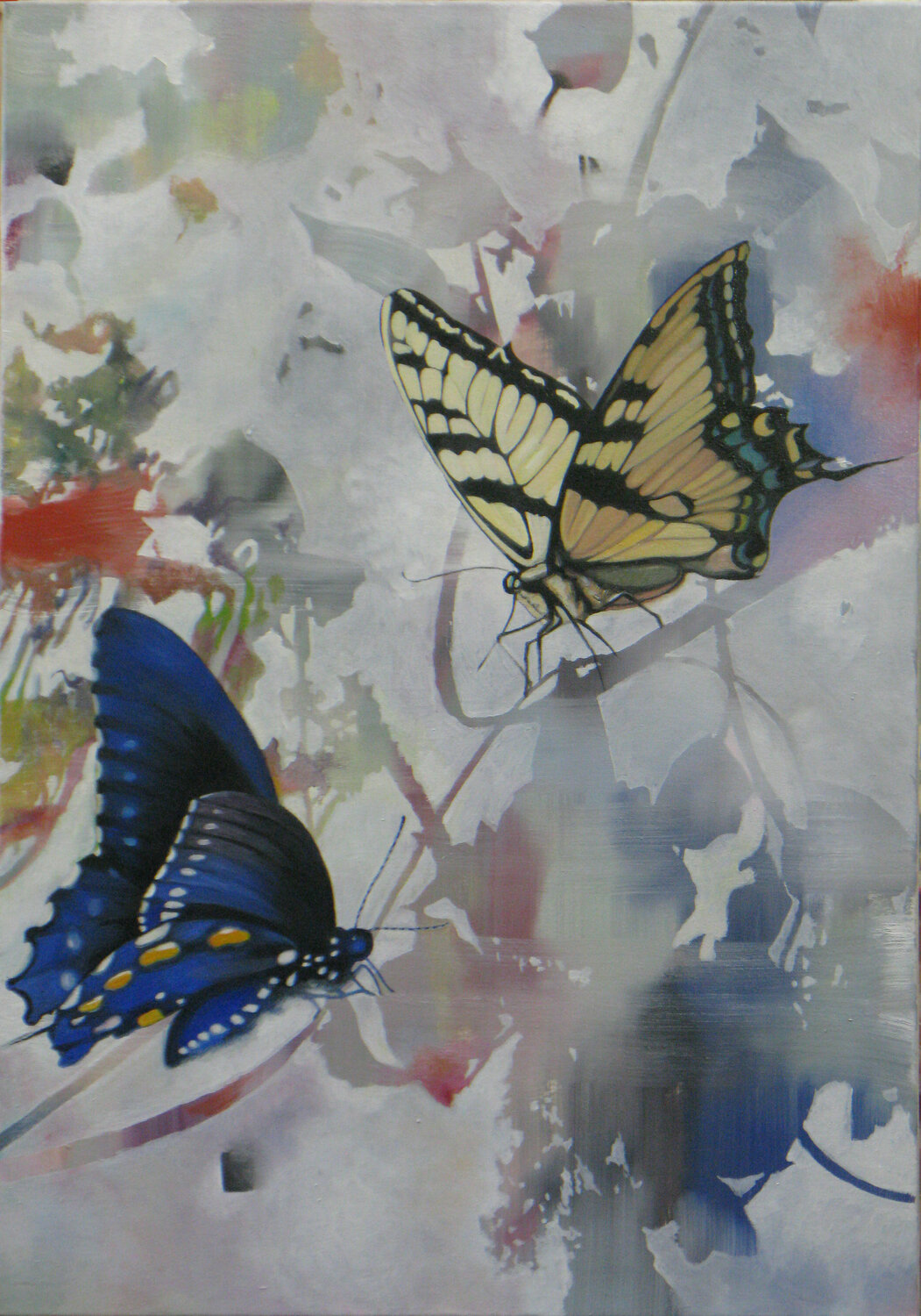 Erneuerung im Aufwind I richard jurtitsch Original painting for sale