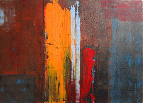 Europäische Schwingungen by Kerstin Franz, Painting for Sale on Select