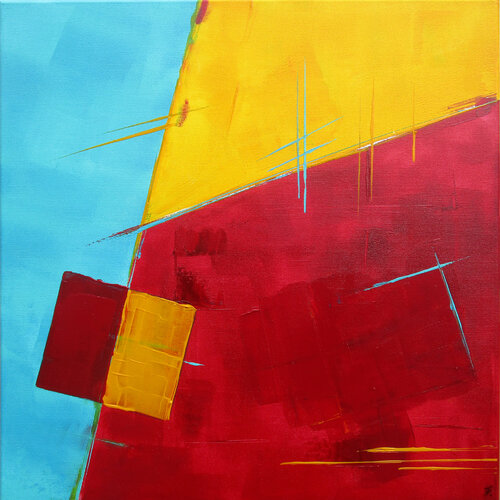 colorfields 2 by Kerstin Franz, Painting for Sale on Select