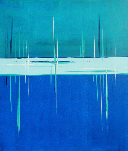 colorfields 16 by Kerstin Franz, Painting for Sale on Select