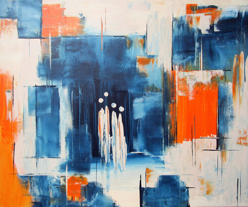 Erleben 4 by Kerstin Franz, Painting for Sale on Select