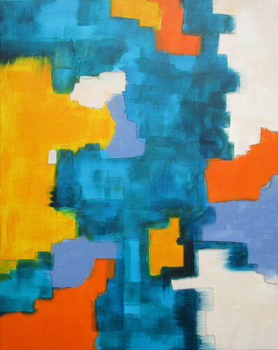 positiv vibes 2 by Kerstin Franz, Painting for Sale on Select