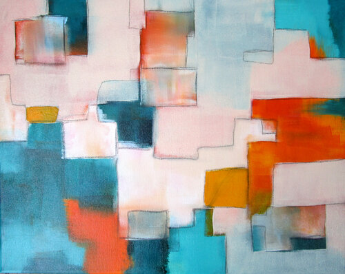 positiv vibes 3 by Kerstin Franz, Painting for Sale on Select