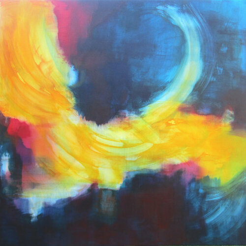 color visions 1 by Kerstin Franz, Painting for Sale on Select