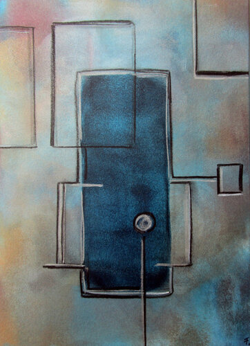 Neues Denken 1 by Kerstin Franz, Painting for Sale on Select