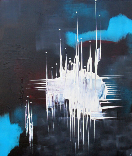 Der unendliche Raum by Kerstin Franz, Painting for Sale on Select