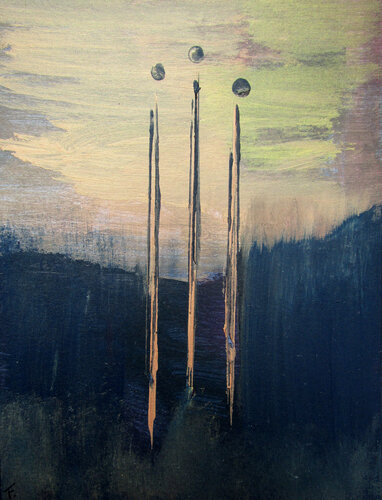 colorfield life 11 by Kerstin Franz, Painting for Sale on Select