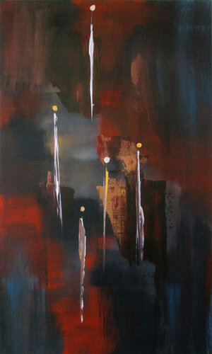 Mystik 3 von Kerstin Franz, Malerei kaufen auf Select