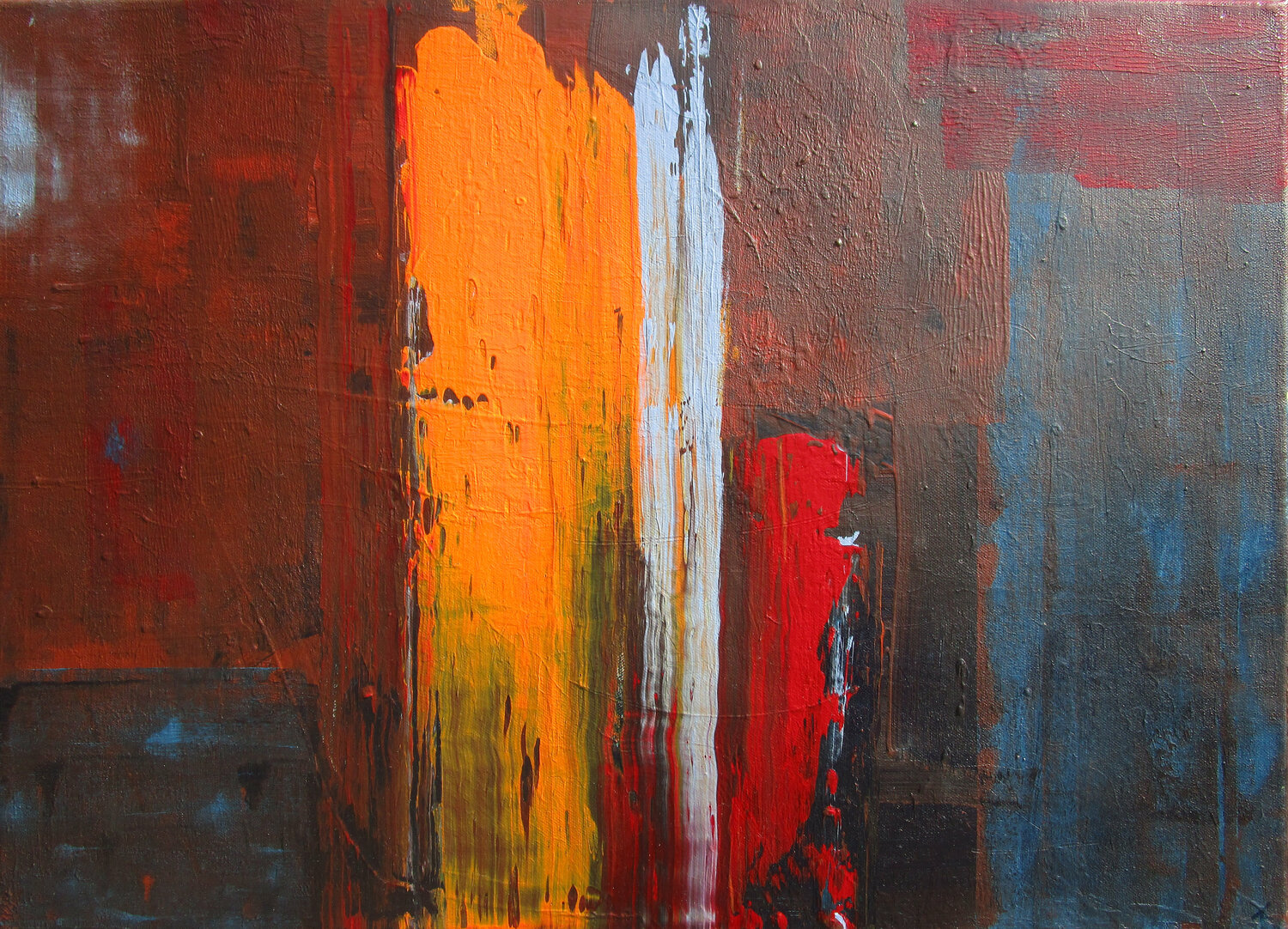 Europäische Schwingungen Kerstin Franz Original painting for sale