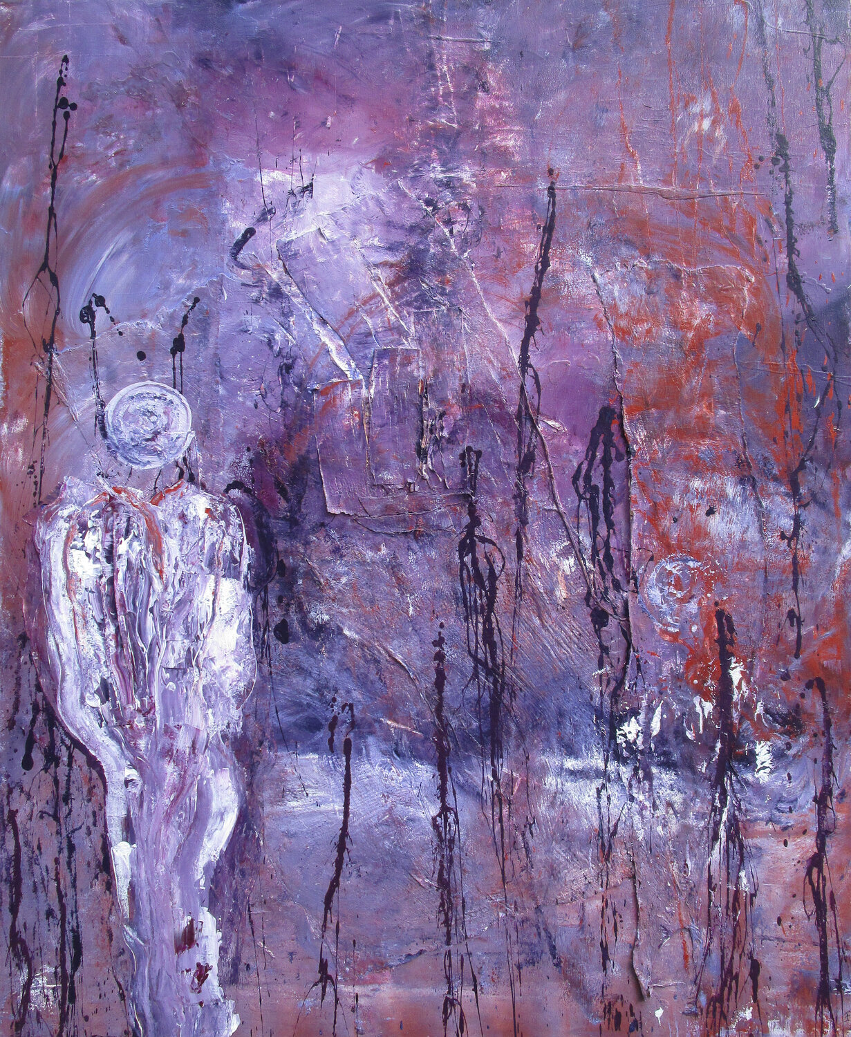 Sich seiner Selbst bewusst Kerstin Franz Original painting for sale