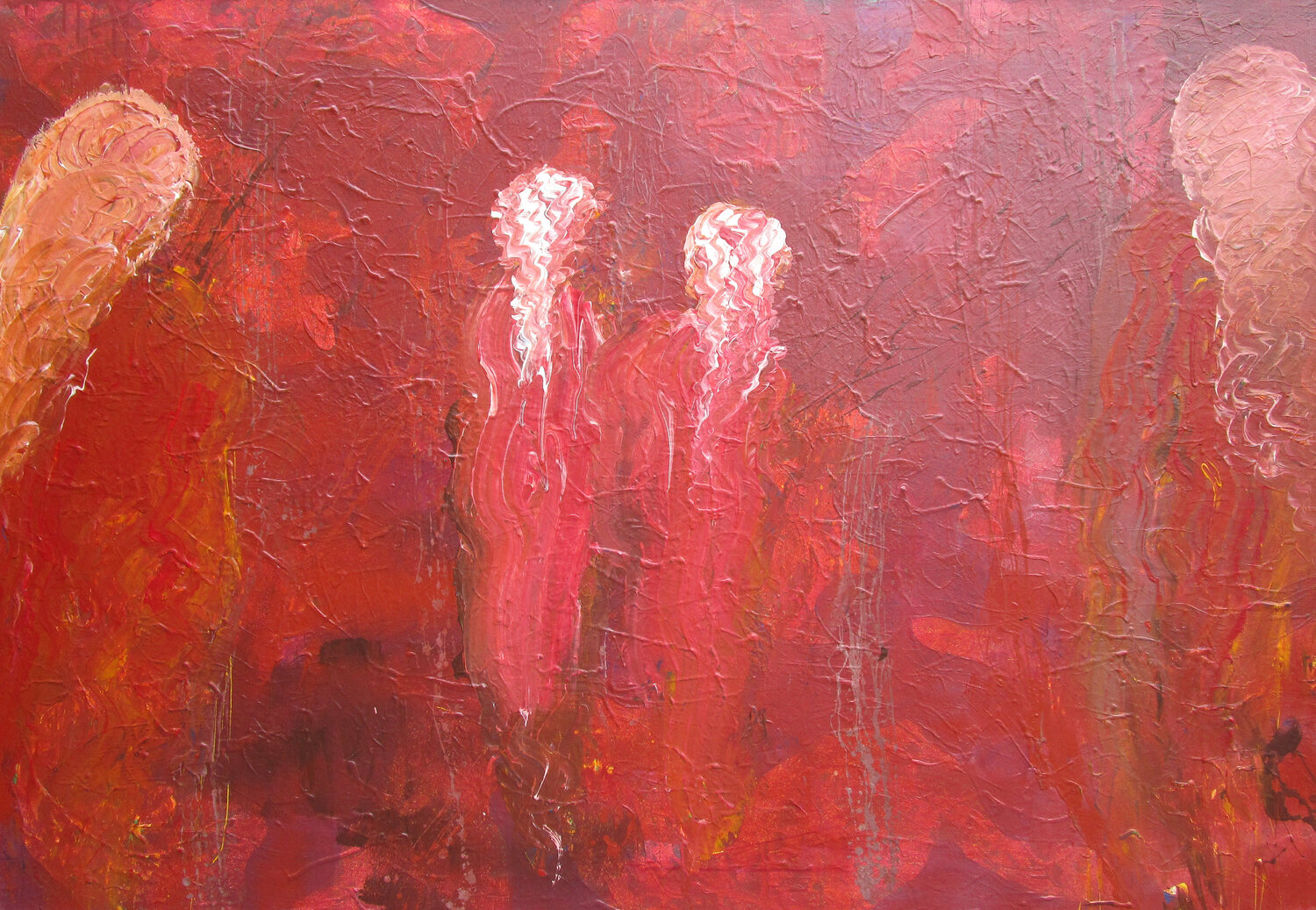 Geisthelfer Kerstin Franz Original painting for sale