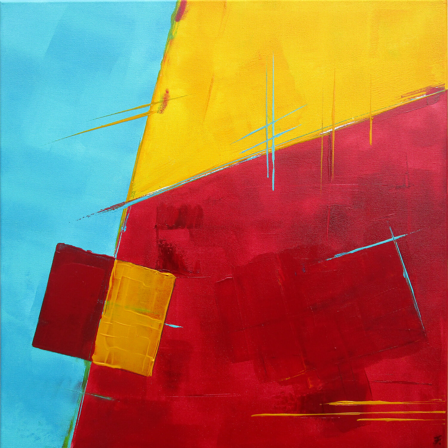 colorfields 2 Kerstin Franz Original painting for sale