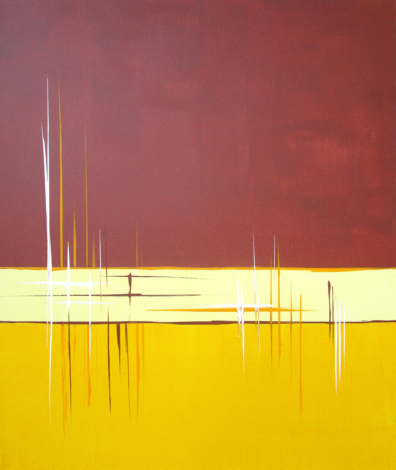 colorfields 14 Kerstin Franz Original painting for sale