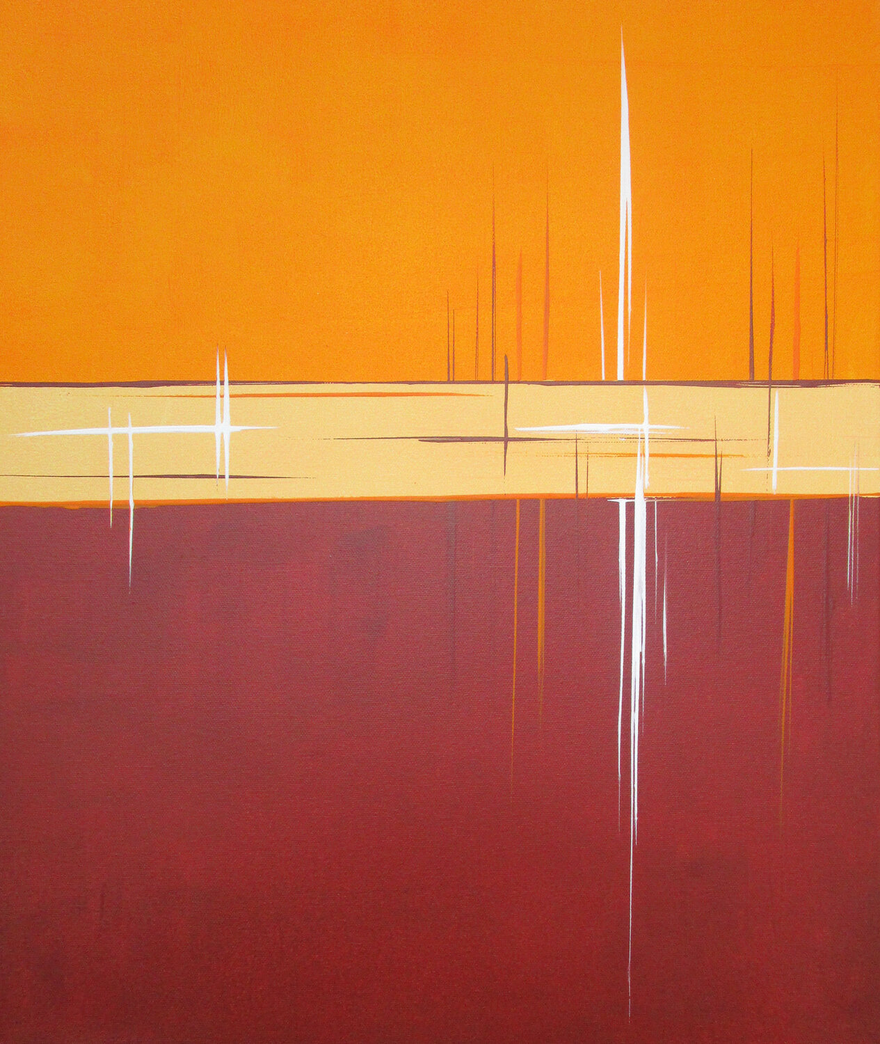 colorfields 15 Kerstin Franz Original painting for sale