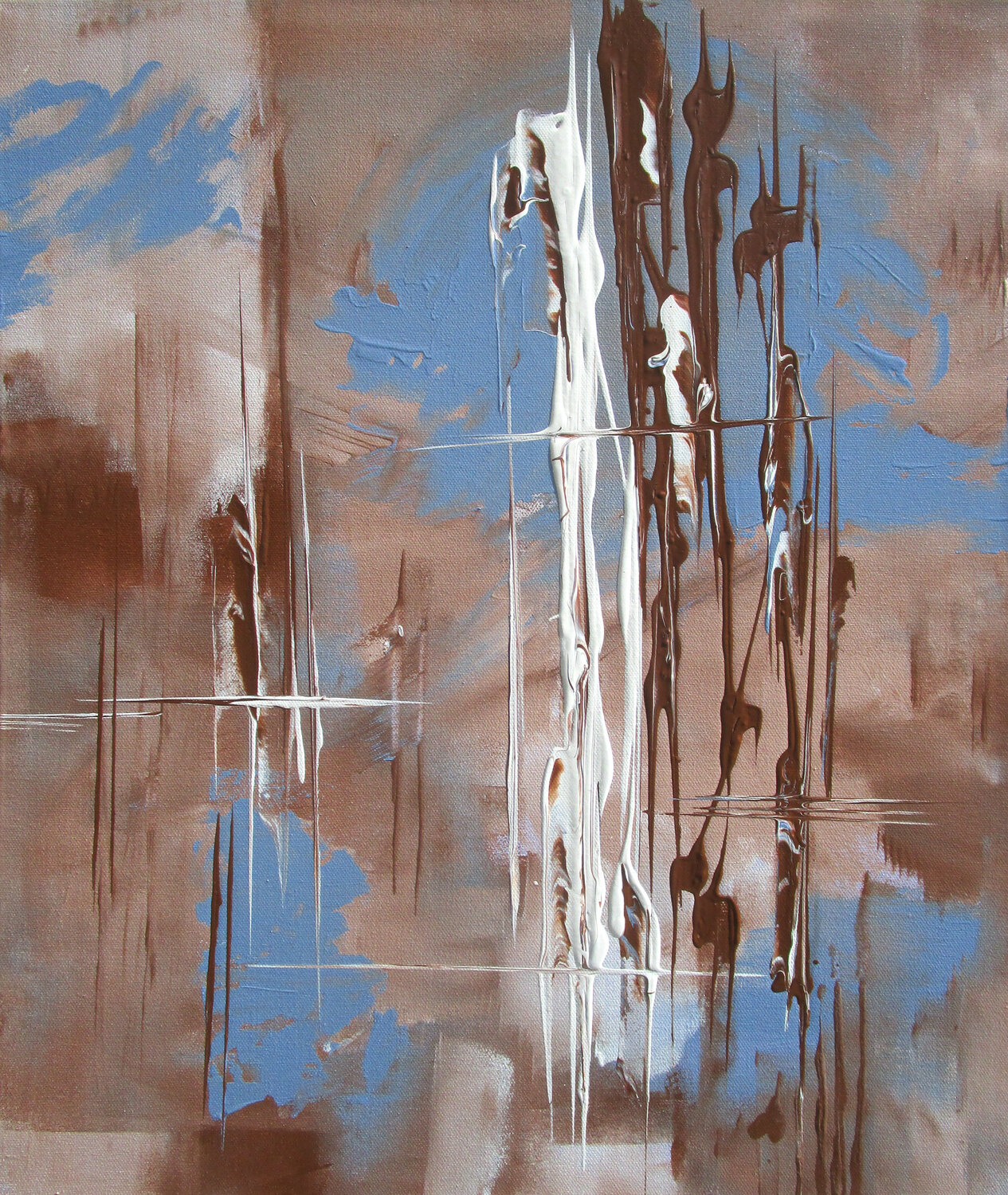 Farbgespräche 2 Kerstin Franz Original painting for sale