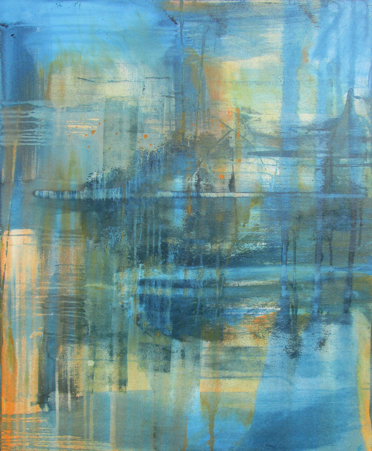 Spiegelungen Kerstin Franz Original painting for sale