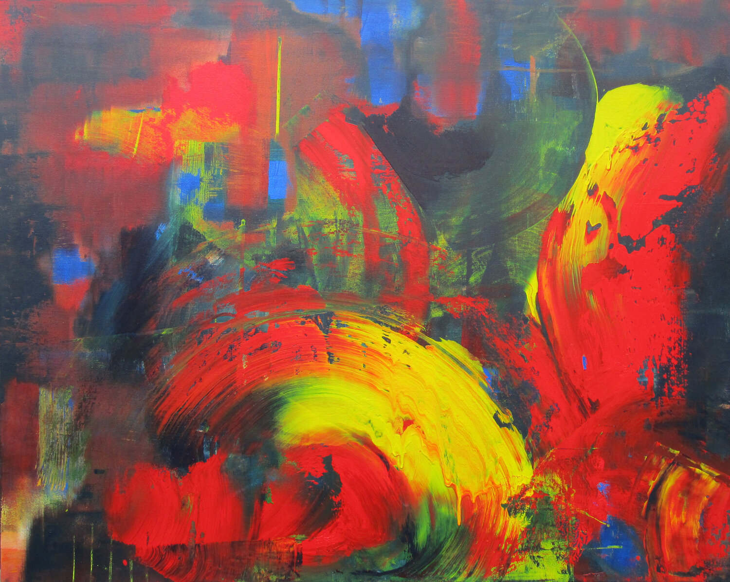 Farbfluss Kerstin Franz Original painting for sale