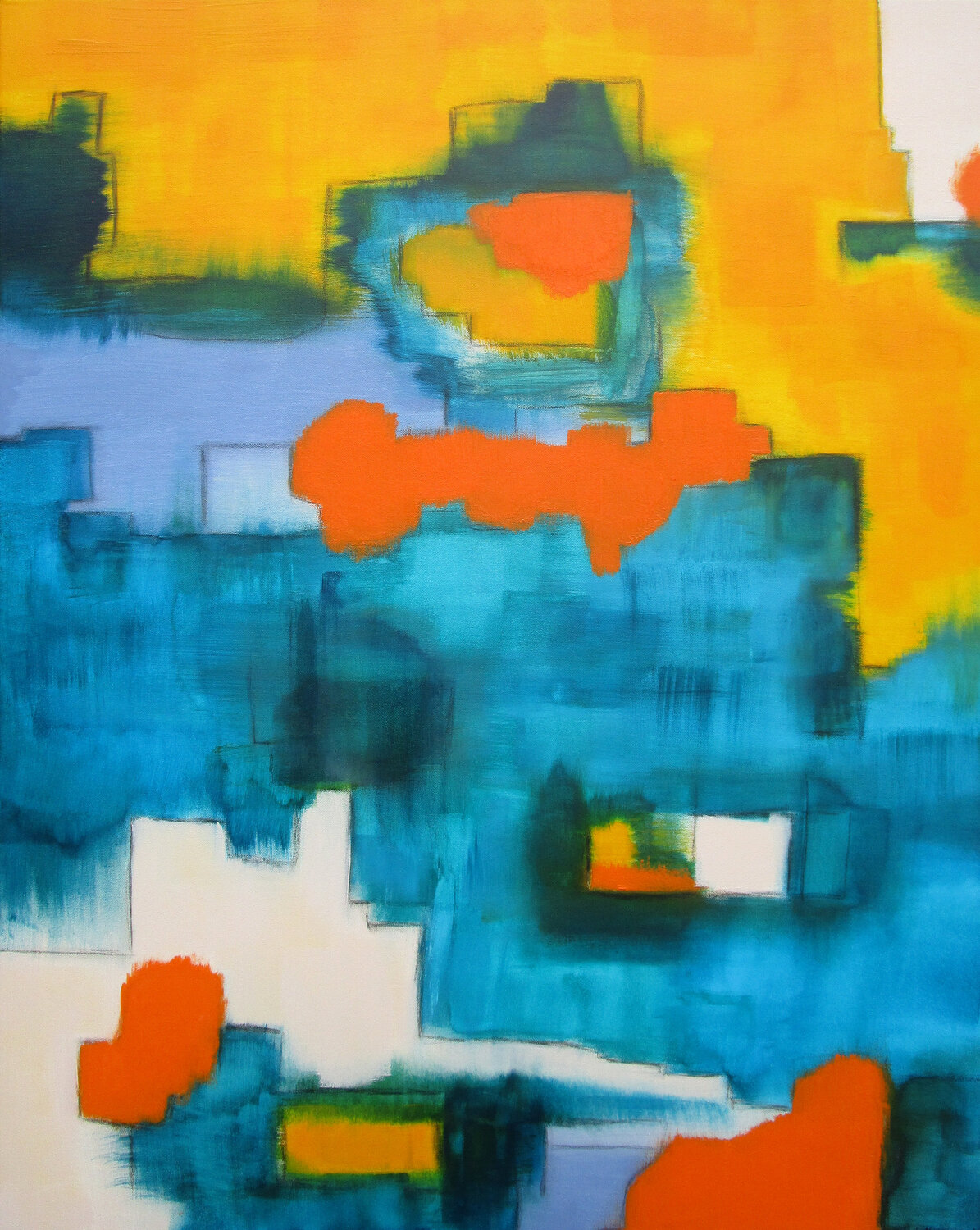 positiv vibes 1 Kerstin Franz Original painting for sale