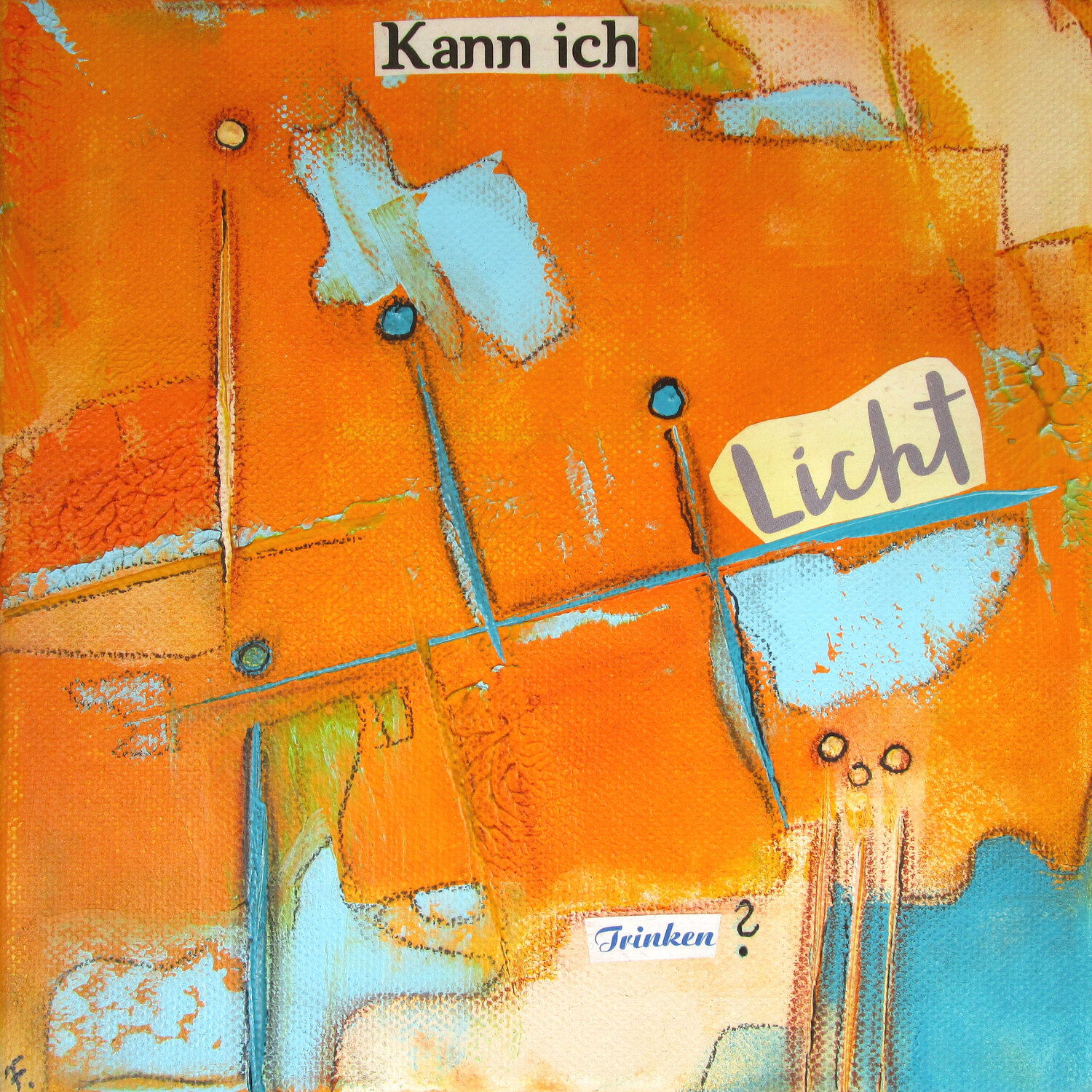 SinnBild 18 Kerstin Franz Original painting for sale