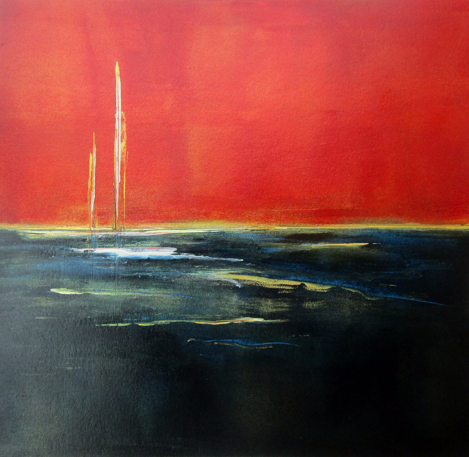 Sea 9 Kerstin Franz Original painting for sale