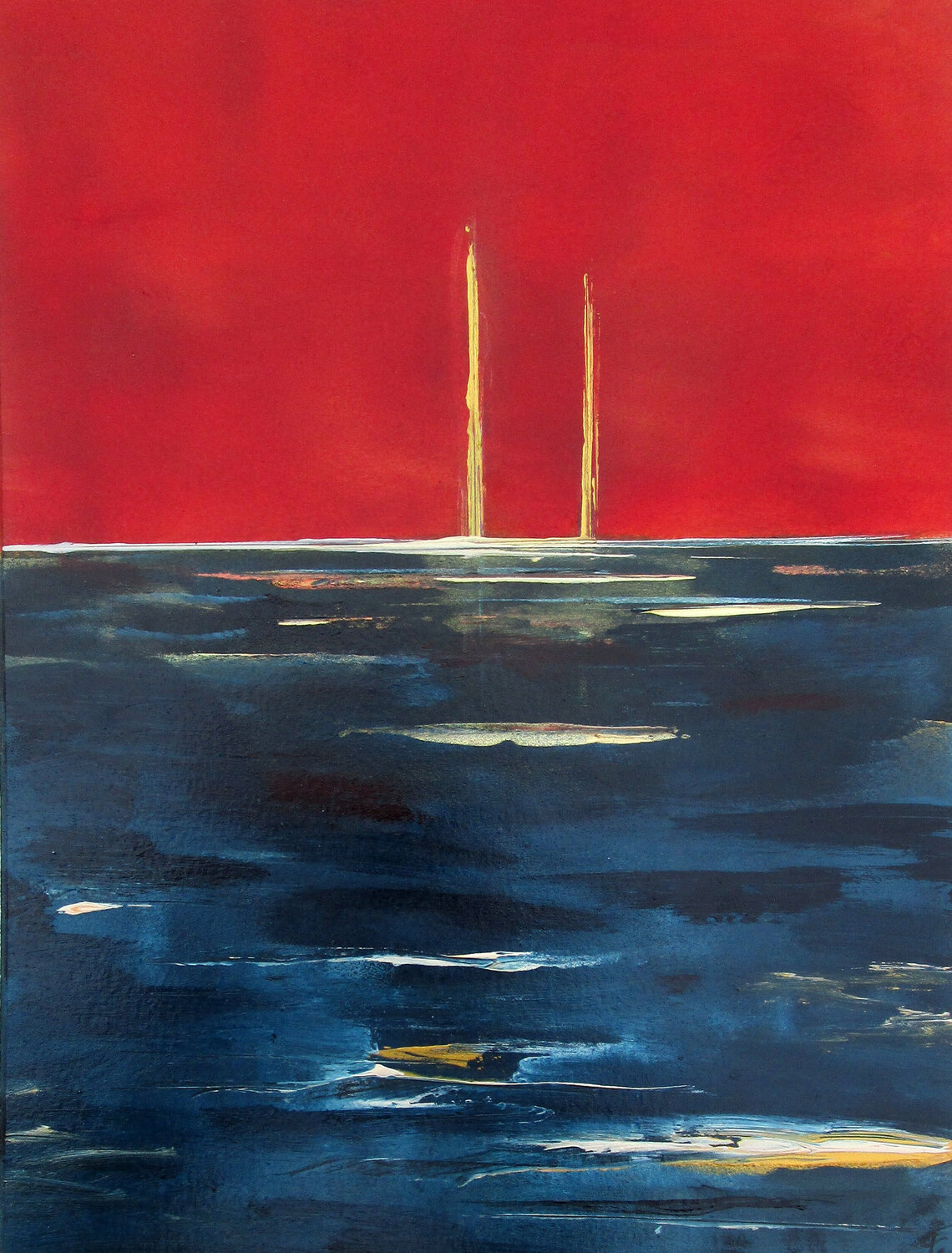 Sea 13 Kerstin Franz Original painting for sale