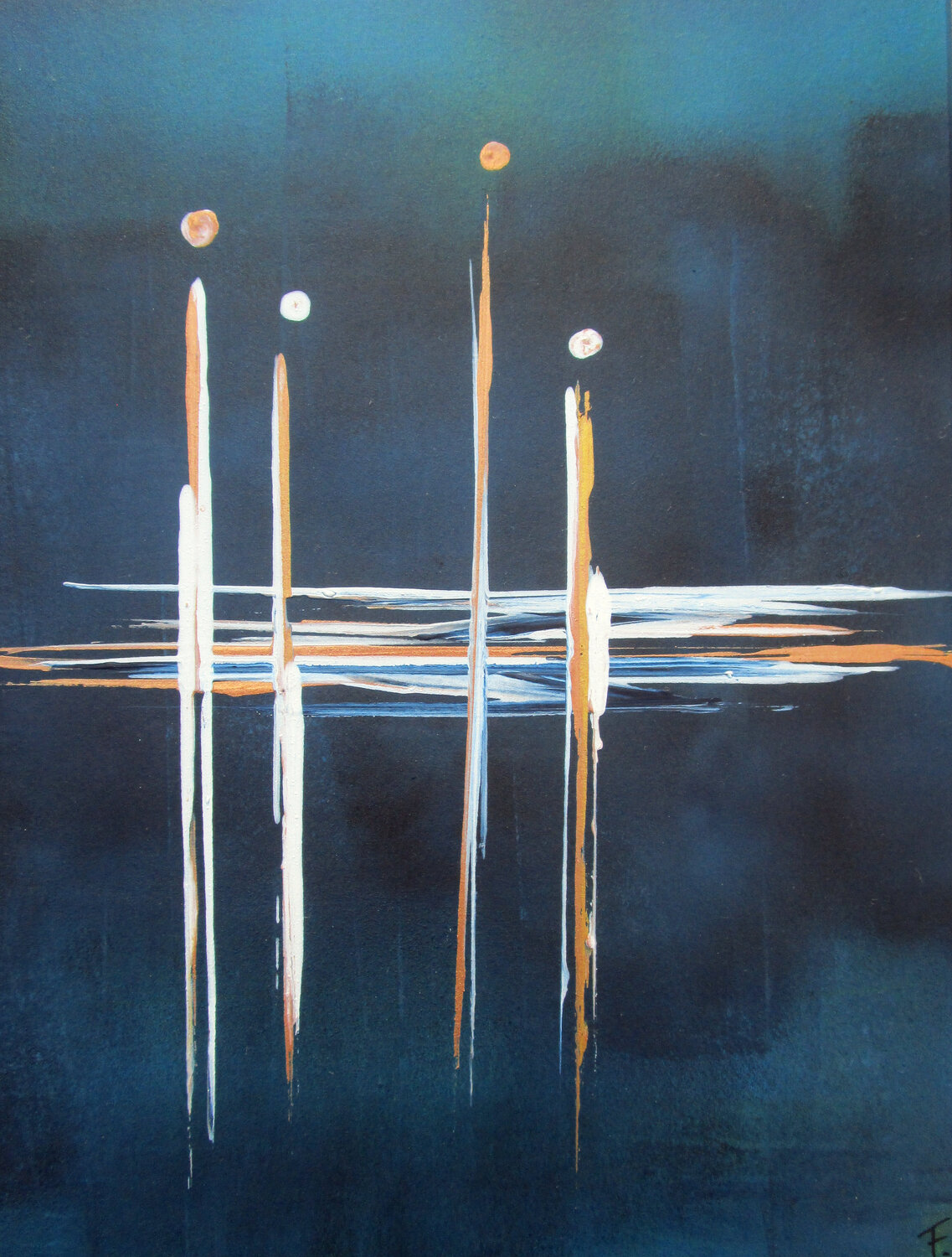 colorfield life 15 Kerstin Franz Original painting for sale