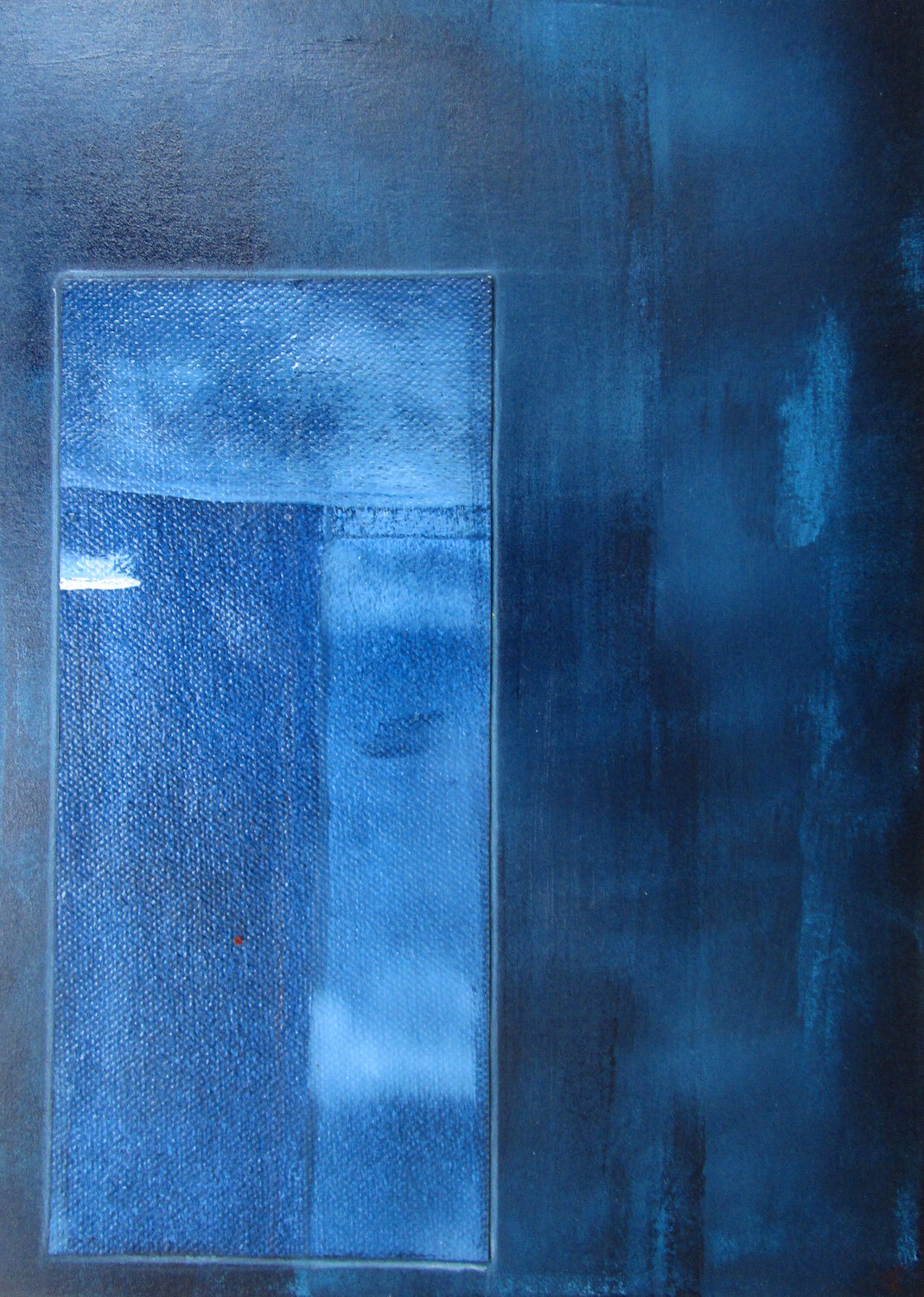 Der rote Punkt Kerstin Franz Original painting for sale