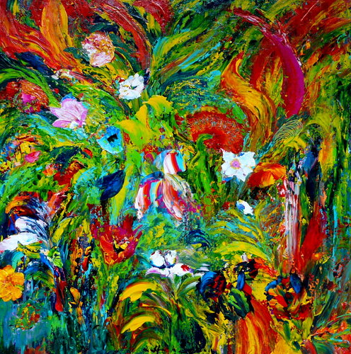 Sinfonie der Sinne by Blanka Mandel, Painting for Sale on Select