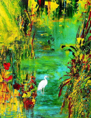 Aussicht by Blanka Mandel, Painting for Sale on Select
