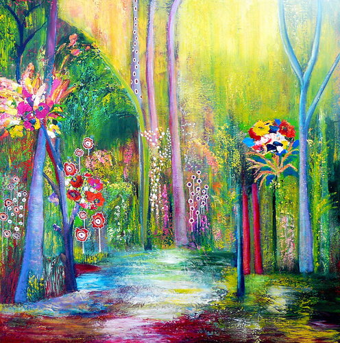 Hoffnung by Blanka Mandel, Painting for Sale on Select