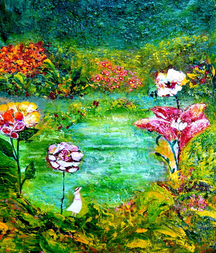 Frag den Abendwind by Blanka Mandel, Painting for Sale on Select
