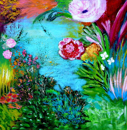 Geliebte Wildnis by Blanka Mandel, Painting for Sale on Select